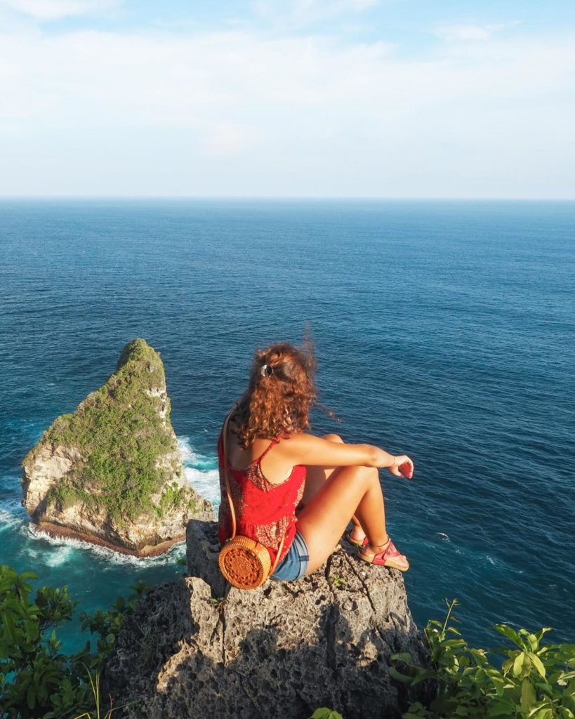 Banah Cliff Point in Nusa Penida