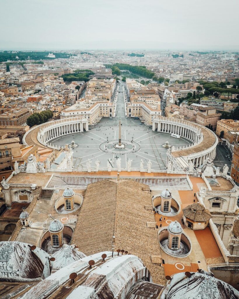 View of the St. Peter's Square