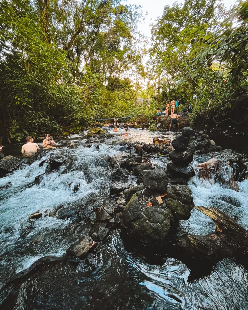 La Fortuna hot springs, Costa Rica