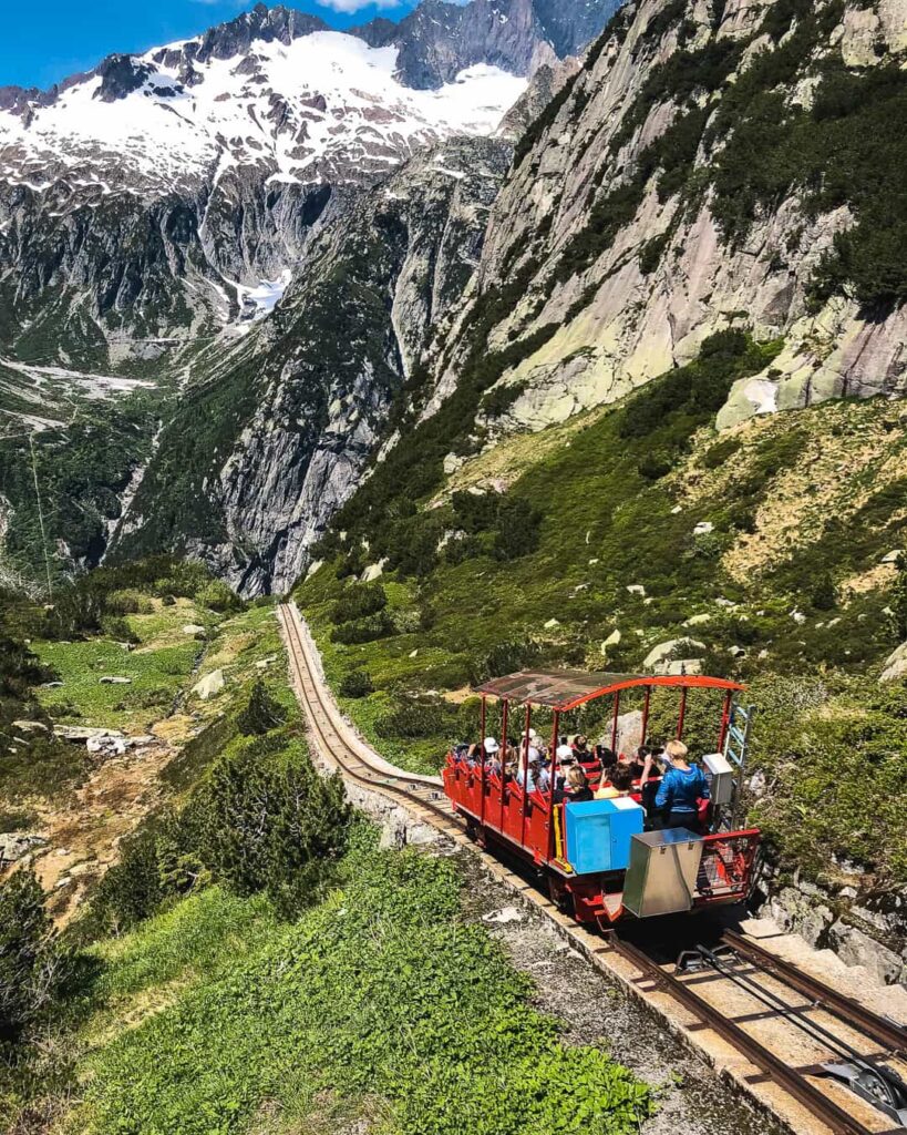 How to Visit Gelmerbahn from Interlaken or Zurich, Switzerland