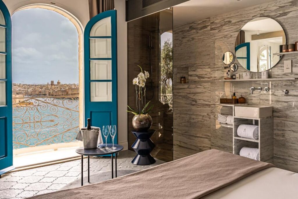 Best luxury boutique hotel in Valletta