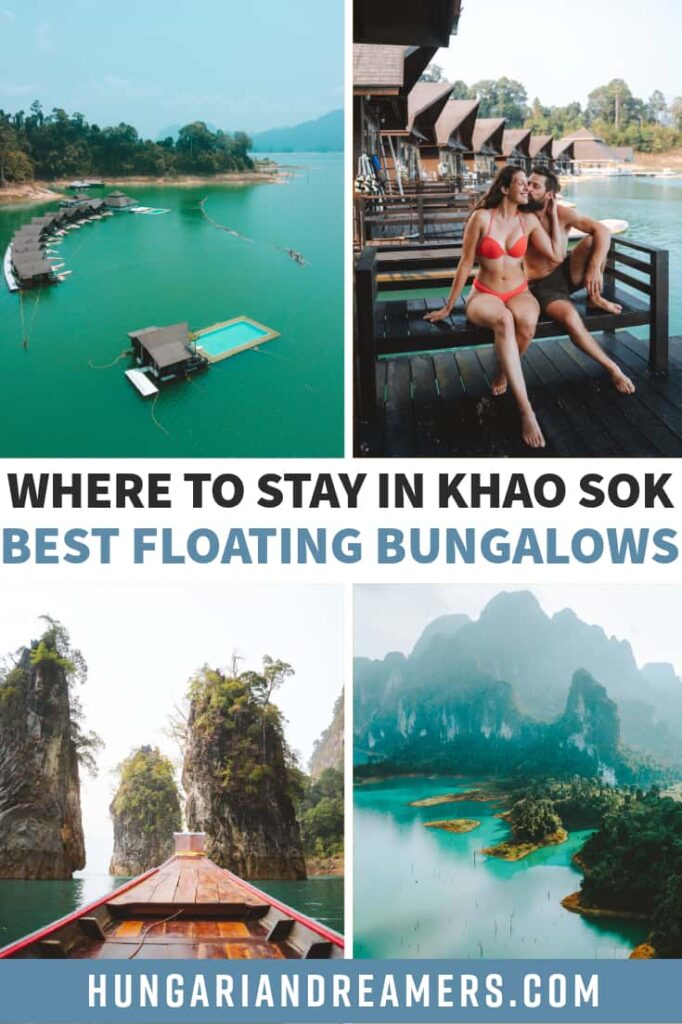 Khao Sok floating bungalows