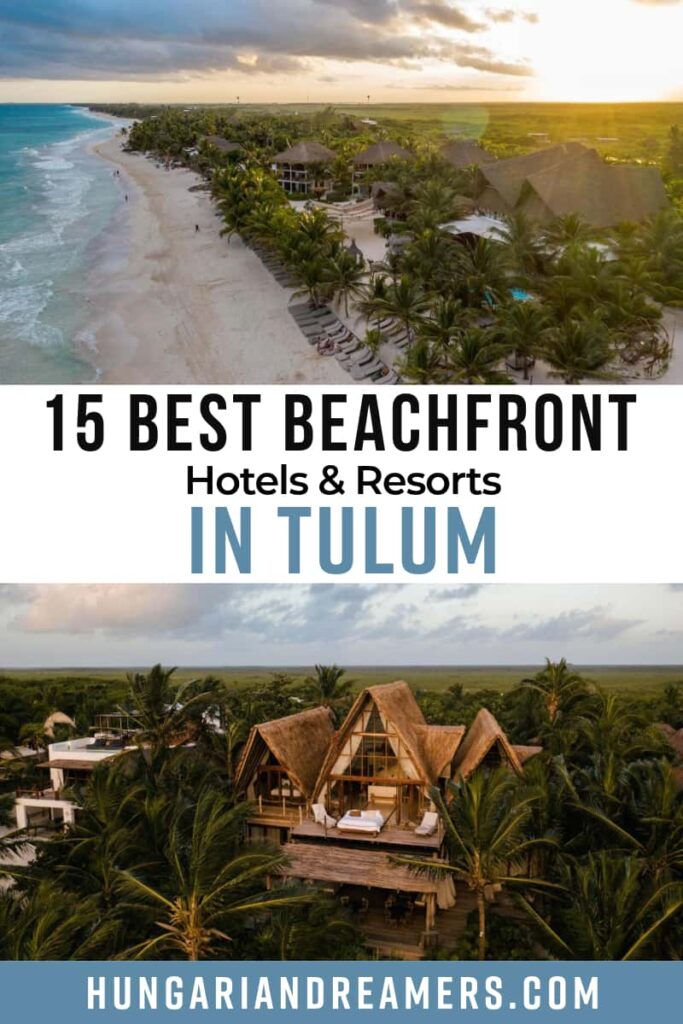 Tulum beachfront hotels