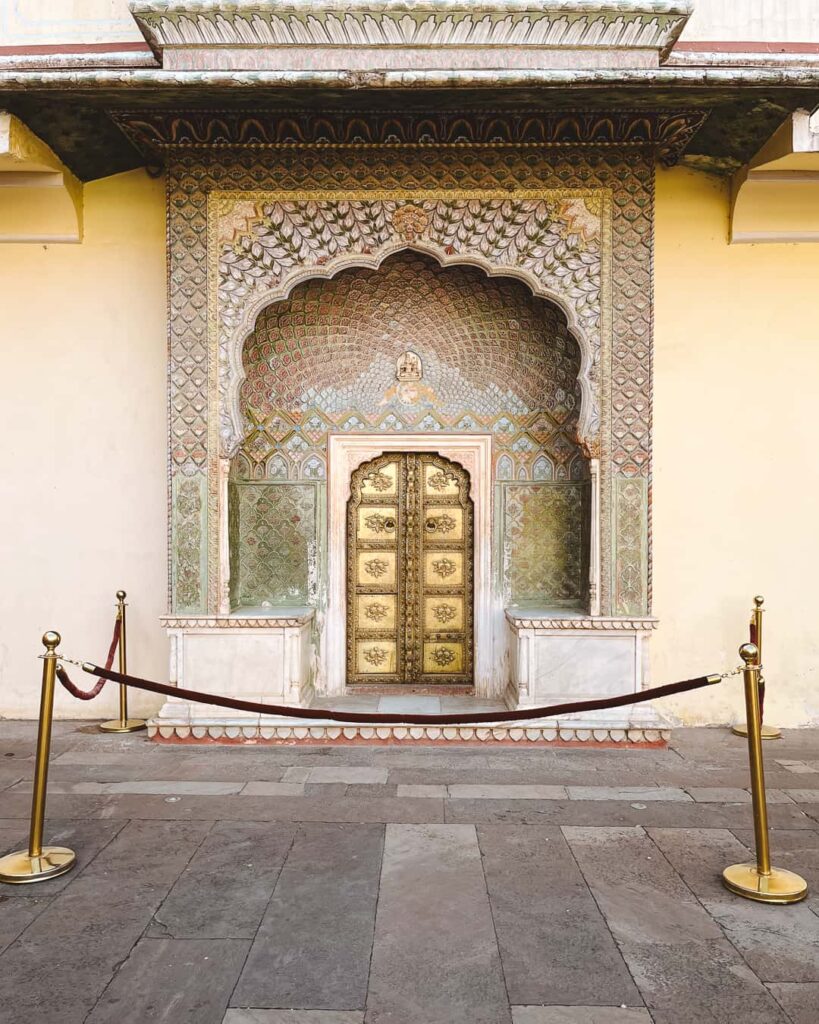 City Palace Jaipur door