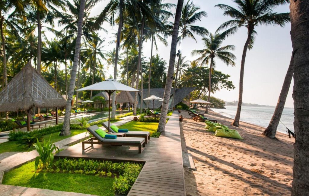 Boutique beach hotels in Senggigi