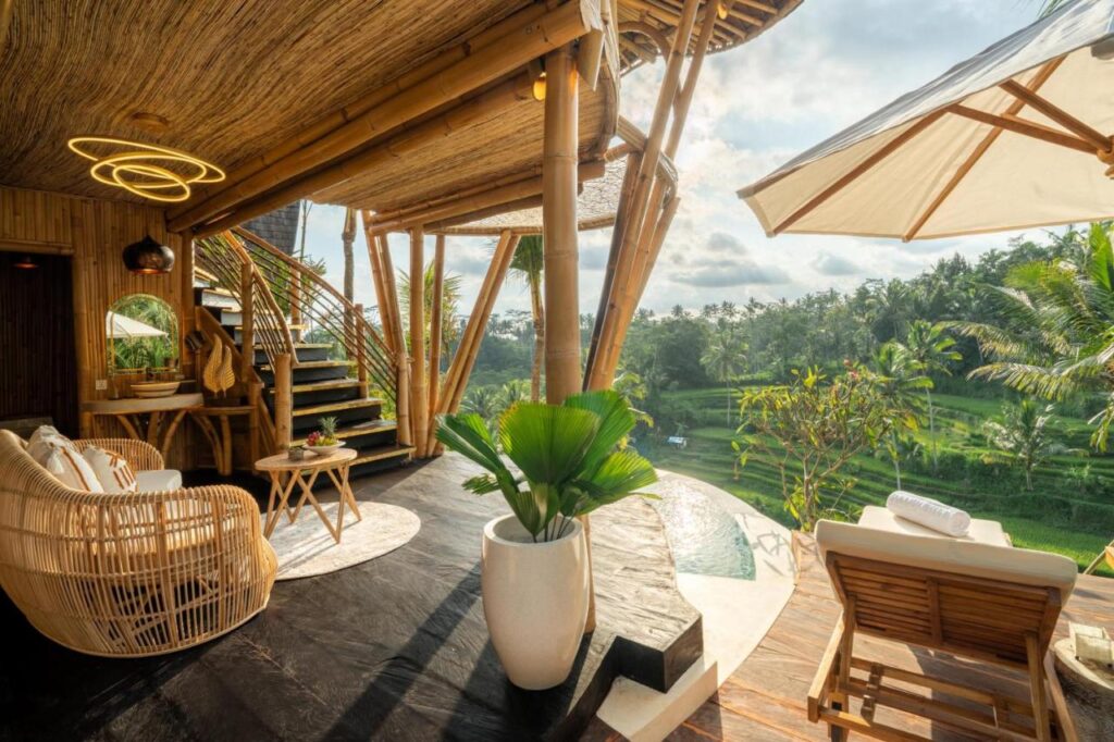 Adults Only Bamboo house in Bali