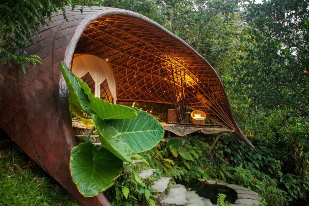 Best bamboo houses in Bali for families