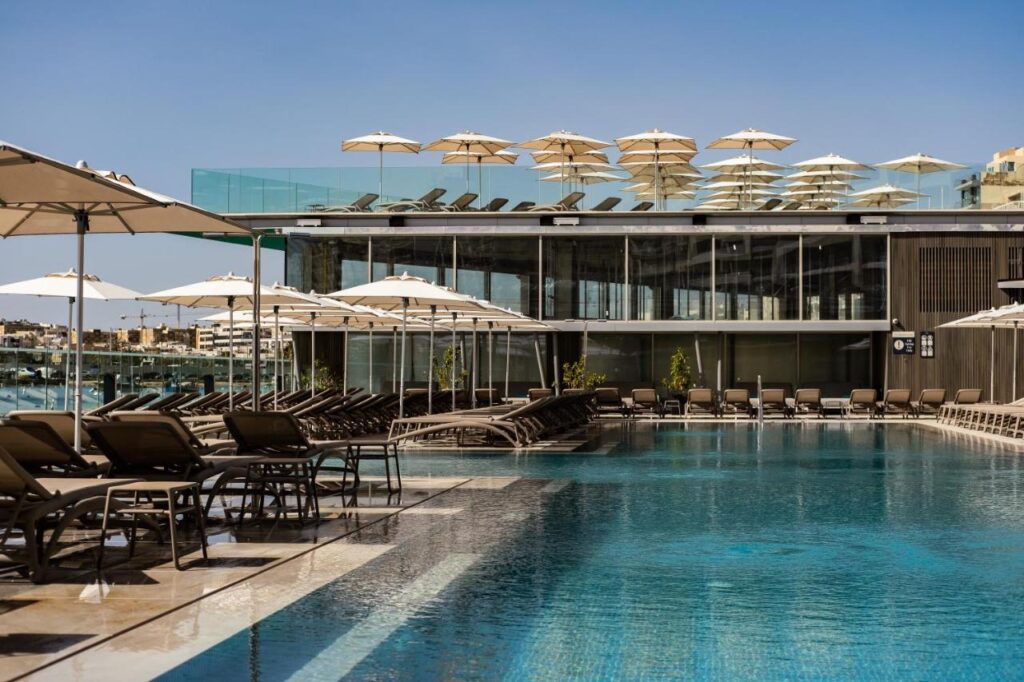Sea view hotel in Malta